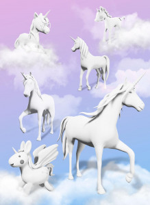 اسکرین شات بازی Unicorn 3D Coloring Book 7