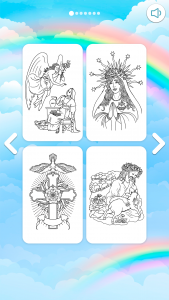 اسکرین شات برنامه Bible Coloring Book by Number 3