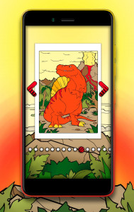 اسکرین شات بازی Dinosaur Coloring Book 5