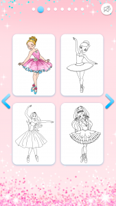 اسکرین شات بازی Ballet Color Glitter for Girls 3