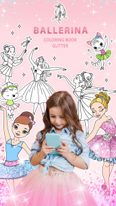 اسکرین شات بازی Ballet Color Glitter for Girls 1