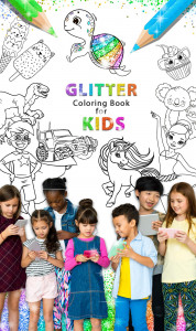اسکرین شات بازی Glitter Coloring Game for Kids 1