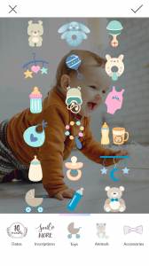 اسکرین شات برنامه Baby Photo Editor 2