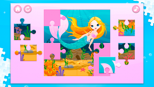 اسکرین شات بازی Mermaid Puzzles for Girls 4