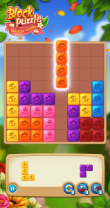اسکرین شات 2 بازی Block Puzzle: Blossom Garden