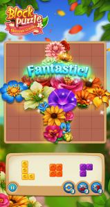 اسکرین شات 5 بازی Block Puzzle: Blossom Garden
