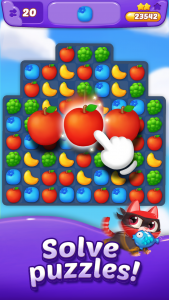 اسکرین شات 1 بازی Fruits Duck