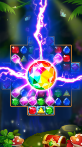 اسکرین شات 2 بازی Jewels Forest : Match 3 Puzzle