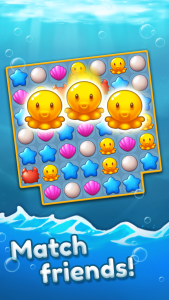 اسکرین شات 1 بازی Ocean Friends : Match 3 Puzzle