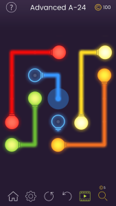 اسکرین شات 1 بازی Puzzle Glow : Brain Puzzle Gam