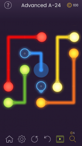 اسکرین شات 1 بازی Puzzle Glow : Brain Puzzle Gam