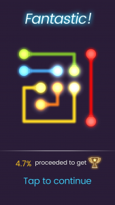 اسکرین شات 4 بازی Puzzle Glow : Number Link Puzz