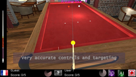 اسکرین شات بازی Carom Billiards 3