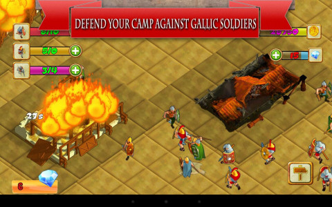 اسکرین شات بازی CAESAR EMPIRE WAR 3