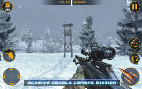اسکرین شات بازی Sniper Battle: Fps shooting 3D 1