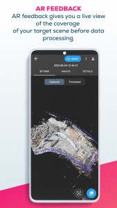 اسکرین شات برنامه PIX4Dcatch: 3D scanner 4