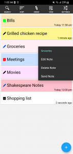 اسکرین شات برنامه Ultimate Notes & Tasks w/ Sync 7