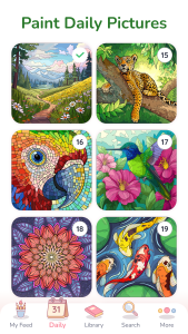 اسکرین شات 6 بازی Happy Color®: Color by Number