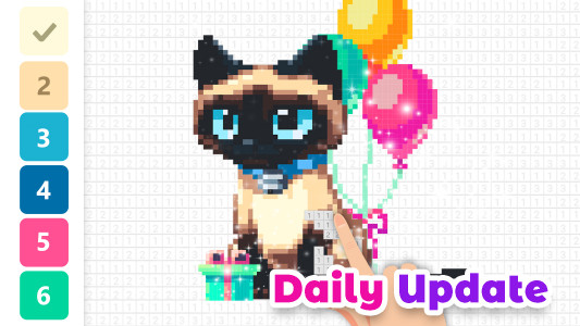 اسکرین شات 6 بازی Pix123: Color by Number Games