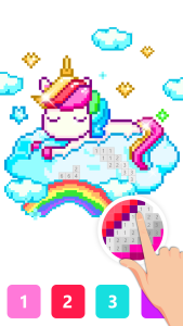 اسکرین شات 7 بازی Pix123 - Color by Number Games