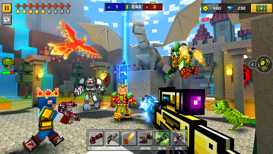 اسکرین شات 3 بازی Pixel Gun 3D - FPS Shooter