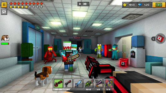 اسکرین شات 4 بازی Pixel Gun 3D - FPS Shooter