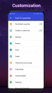 اسکرین شات برنامه Cool Q Launcher for Android 10 7