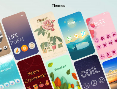 اسکرین شات 3 برنامه Happy Launcher, smile launcher