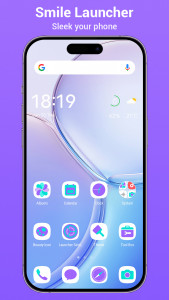 اسکرین شات 1 برنامه Smile Launcher