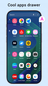 اسکرین شات 3 برنامه Smile Launcher