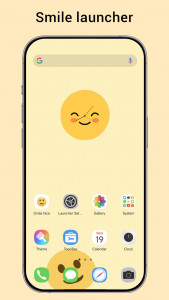 اسکرین شات 1 برنامه Smile Launcher