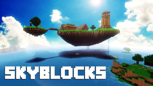 اسکرین شات برنامه SkyBlock for Minecraft PE 1