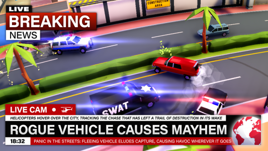 اسکرین شات بازی Reckless Getaway 2: Car Chase 1