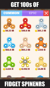 اسکرین شات بازی Spinner Evolution - Merge Fidget Spinners! 2