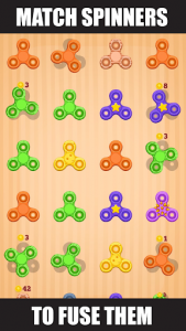 اسکرین شات بازی Spinner Evolution - Merge Fidget Spinners! 1