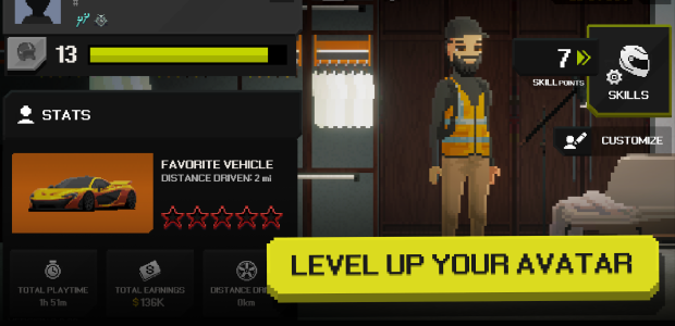 اسکرین شات 4 بازی APEX Racer - Pixel Cars