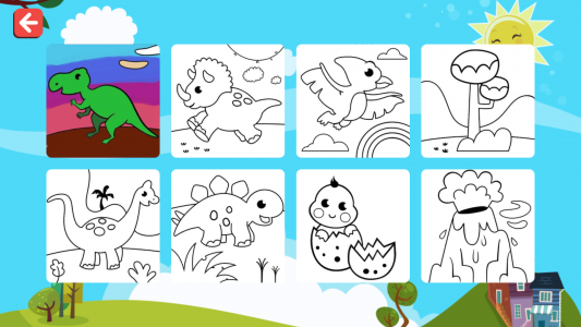 اسکرین شات برنامه Finger Paint Coloring Book 4