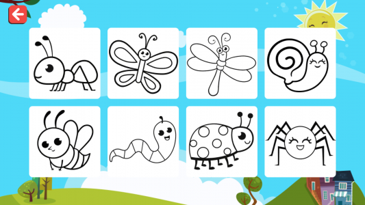 اسکرین شات 8 برنامه Finger Paint Coloring Book