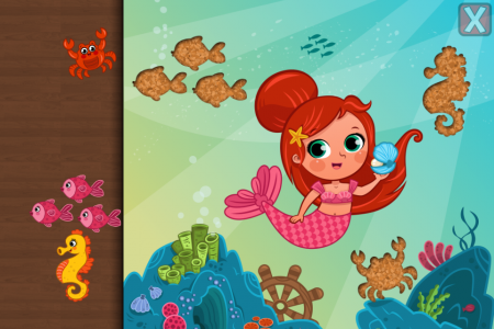 اسکرین شات 3 بازی Fairytales Puzzles for Kids