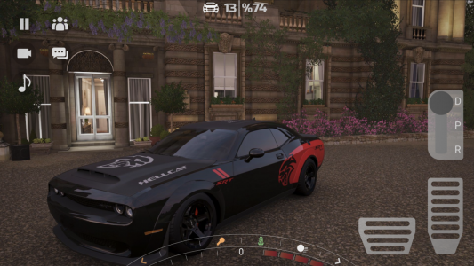 اسکرین شات بازی Parking Dodge Challenger City 5