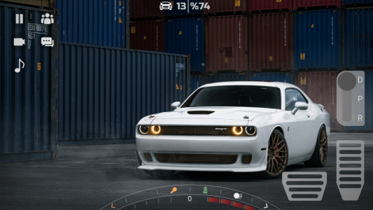 اسکرین شات بازی Parking Dodge Challenger City 3