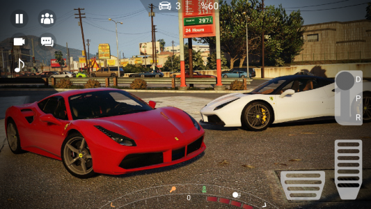 اسکرین شات بازی Supercars Extreme Ferrari 488 1