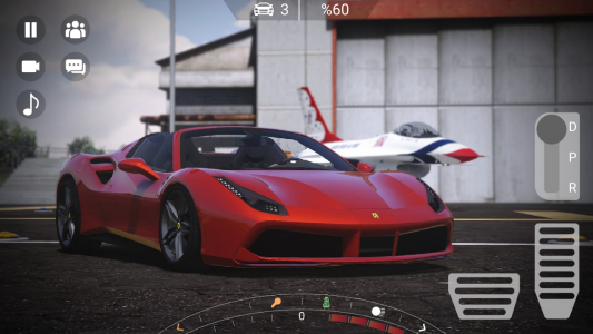اسکرین شات بازی Supercars Extreme Ferrari 488 4