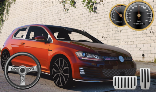 اسکرین شات بازی City Driving Volkswagen Golf Parking 1