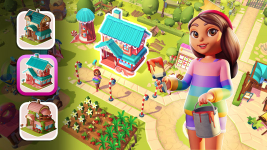 اسکرین شات 5 بازی Sweet Farm: Cake Baking Tycoon