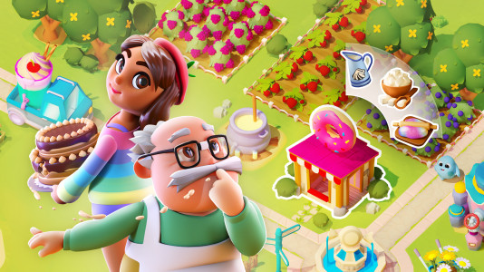 اسکرین شات 2 بازی Sweet Farm: Cake Baking Tycoon
