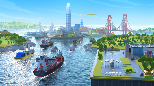 اسکرین شات 5 بازی Port City: Ship Tycoon