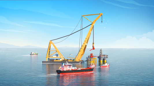 اسکرین شات 6 بازی Port City: Ship Tycoon