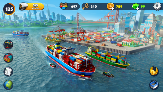 اسکرین شات بازی Port City: Ship Tycoon Games 6