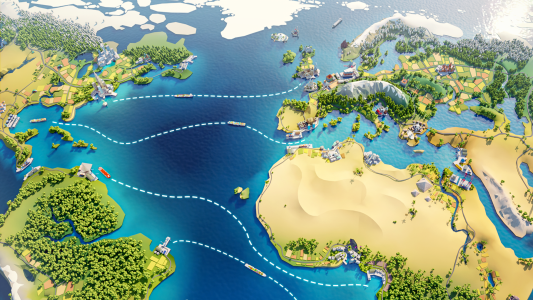 اسکرین شات 5 بازی Port City: Ship Tycoon